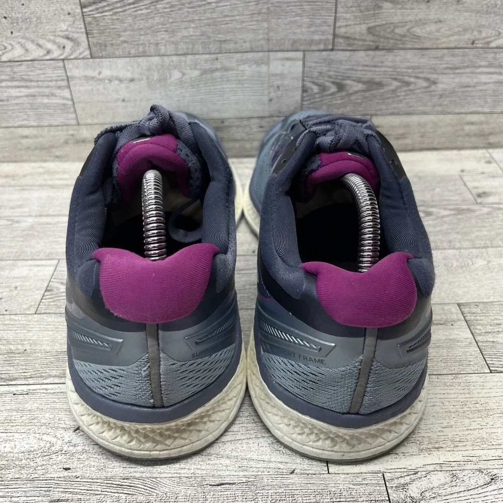 Saucony Triumph ISO 4 S10413-1 Gray Pink Running Shoes Women Size‎ 12